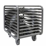 cGMP mobile rack with trays